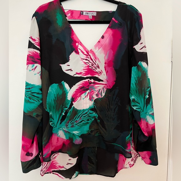 Jennifer Lopez Tops - Jennifer Lopez Sheer Blouse